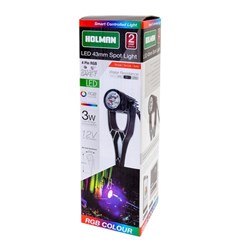 HOLMAN GARDEN SPOT LIGHT 43MM RGB SLRGB433